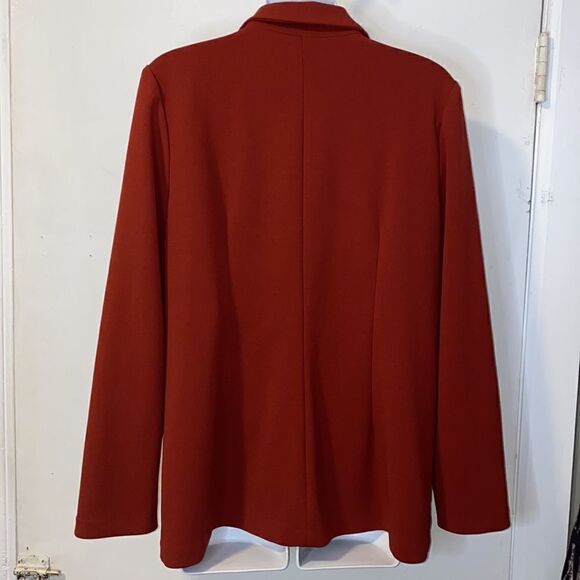 CAROLE WREN Burnt Orange Career Blazer-M - Picture 5 of 9